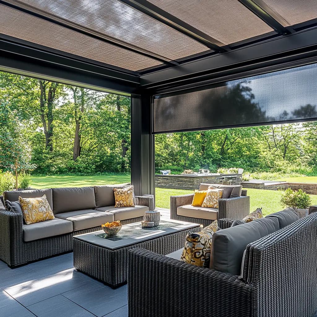 Ganzjähriges Outdoor Living