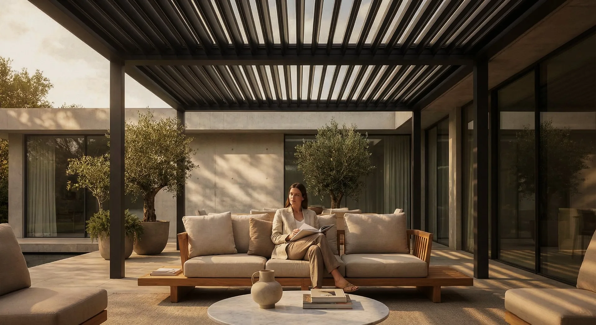 Aluminium Pergola Hersteller Europa: Systemauswahl für Architekten